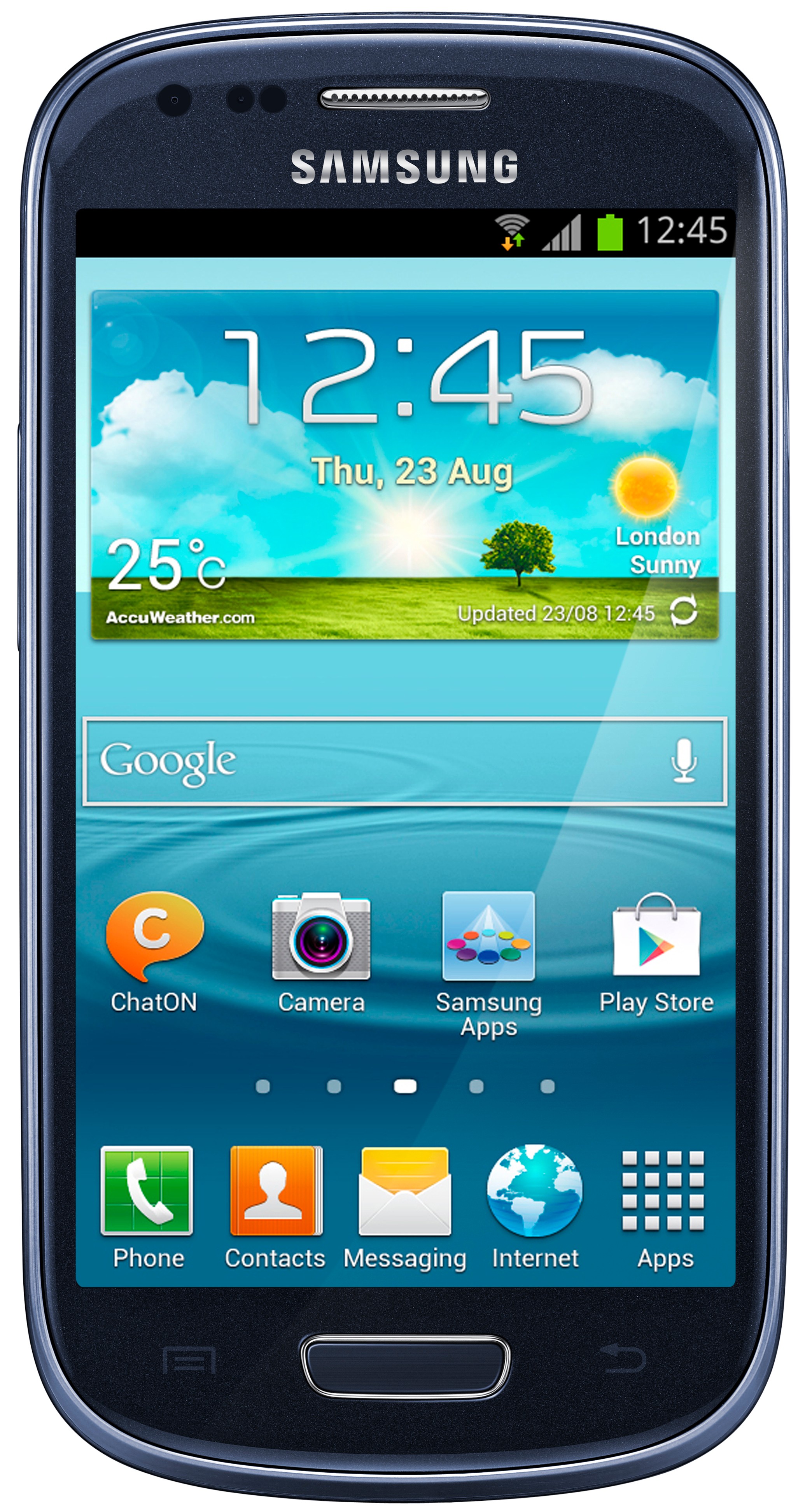 Samsung Galaxy S3 mini I8190N smarttelefon (blå)