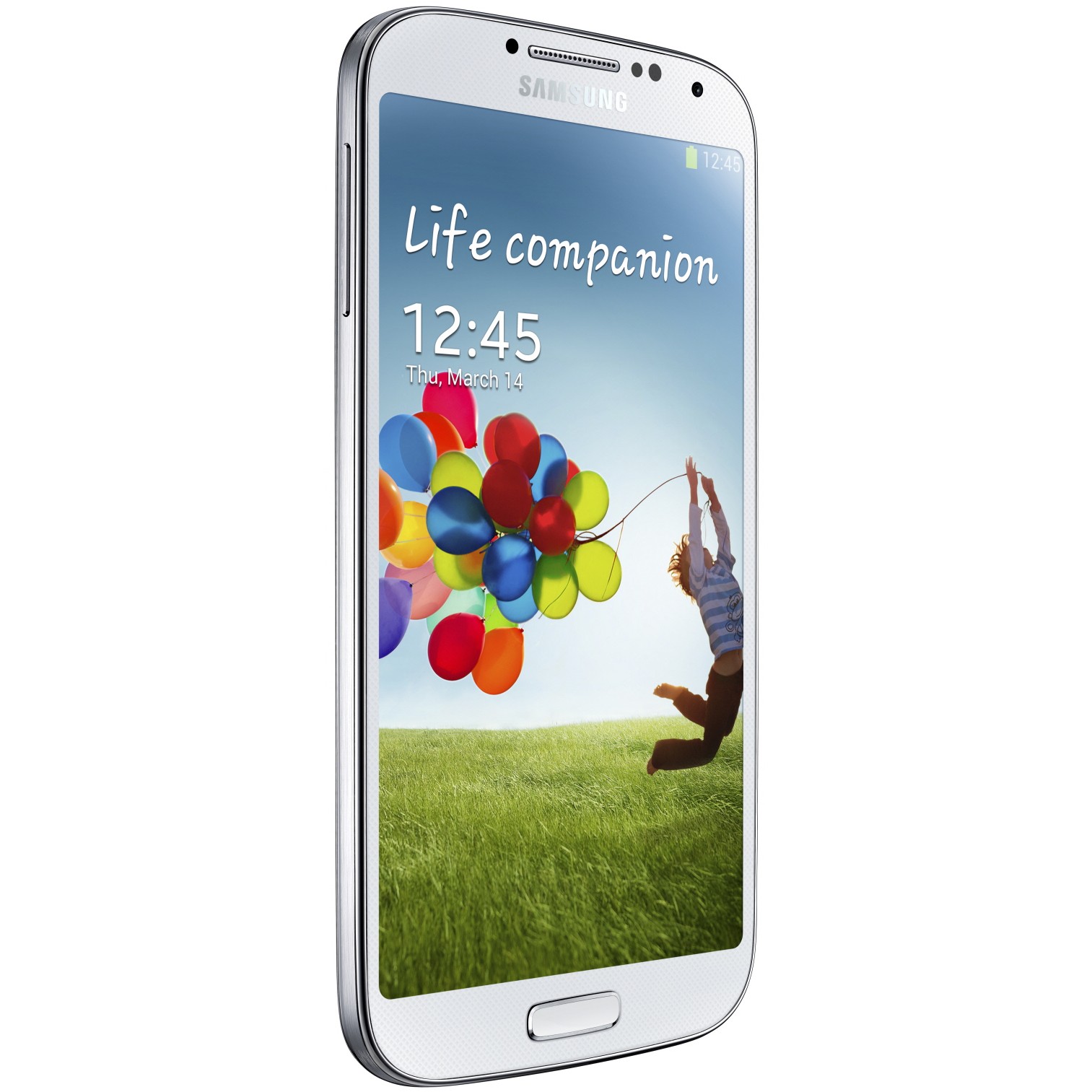 Samsung Galaxy S4 smarttelefon (hvit)
