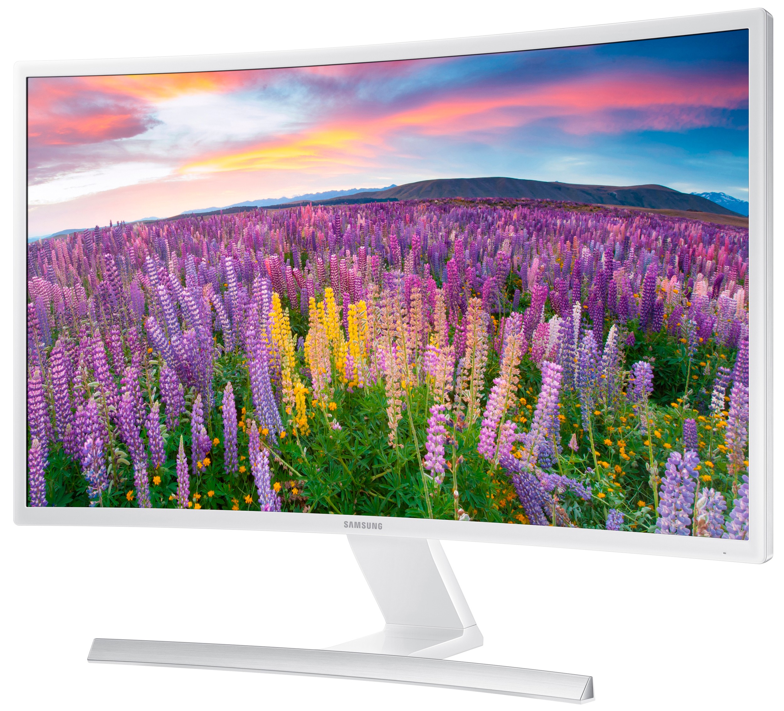 Samsung Curved 27" näyttö LS27E591CS (valk)