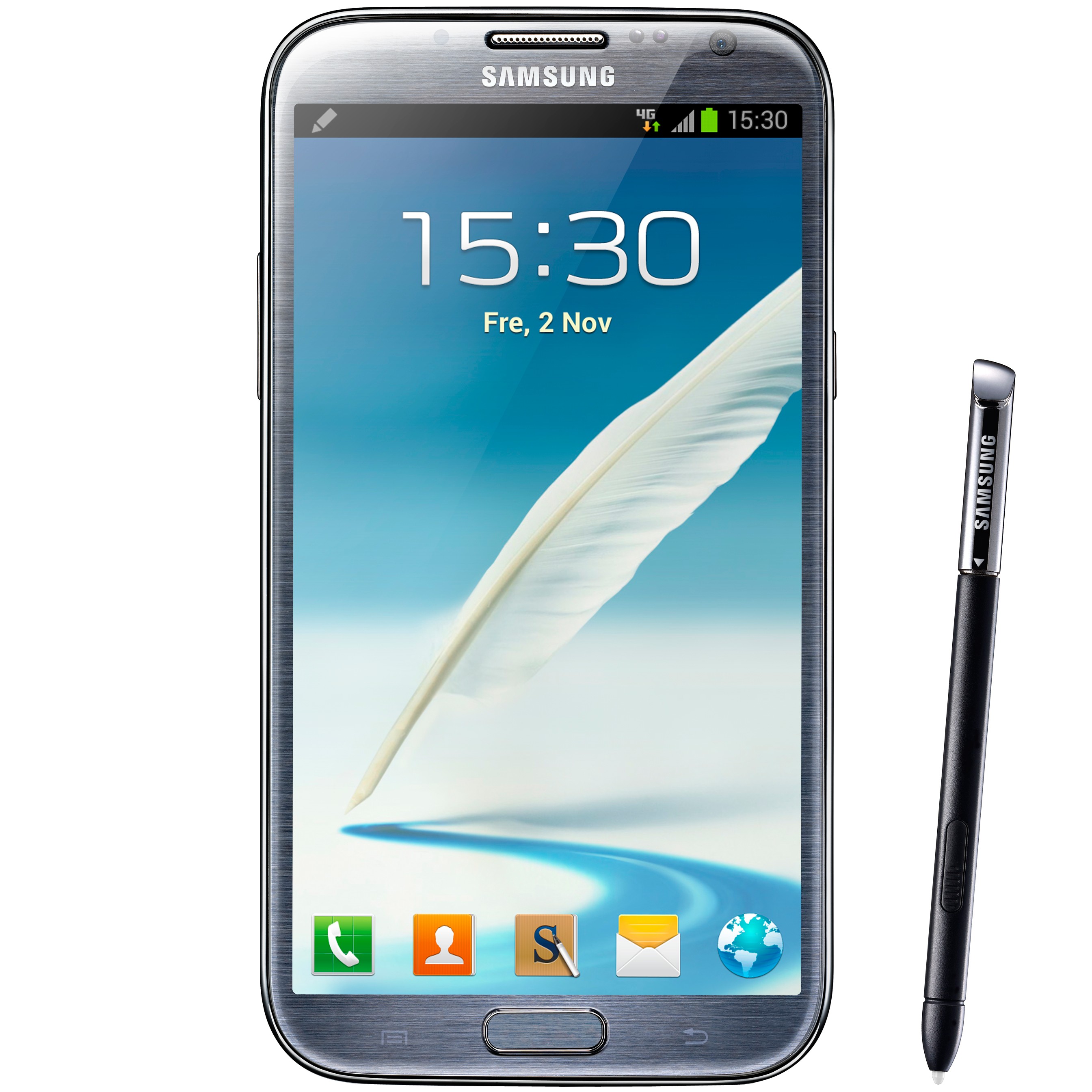 Samsung Galaxy Note 2 N7105 4G smarttelefon (grå)