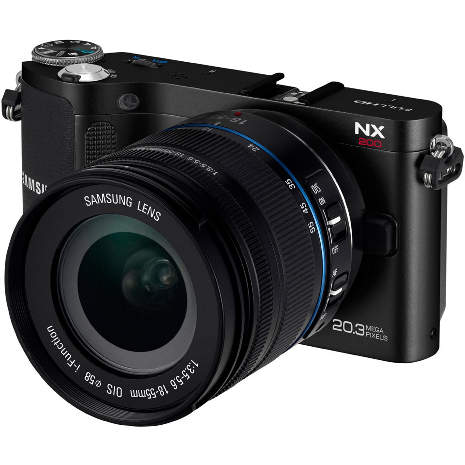 Samsung NX200 + 18-55 OIS - hybrid