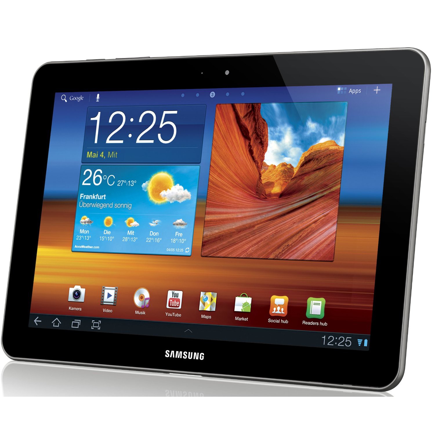 Samsung Galaxy Tab 10,1" 64GB 3G biely + p&uacute;zdro