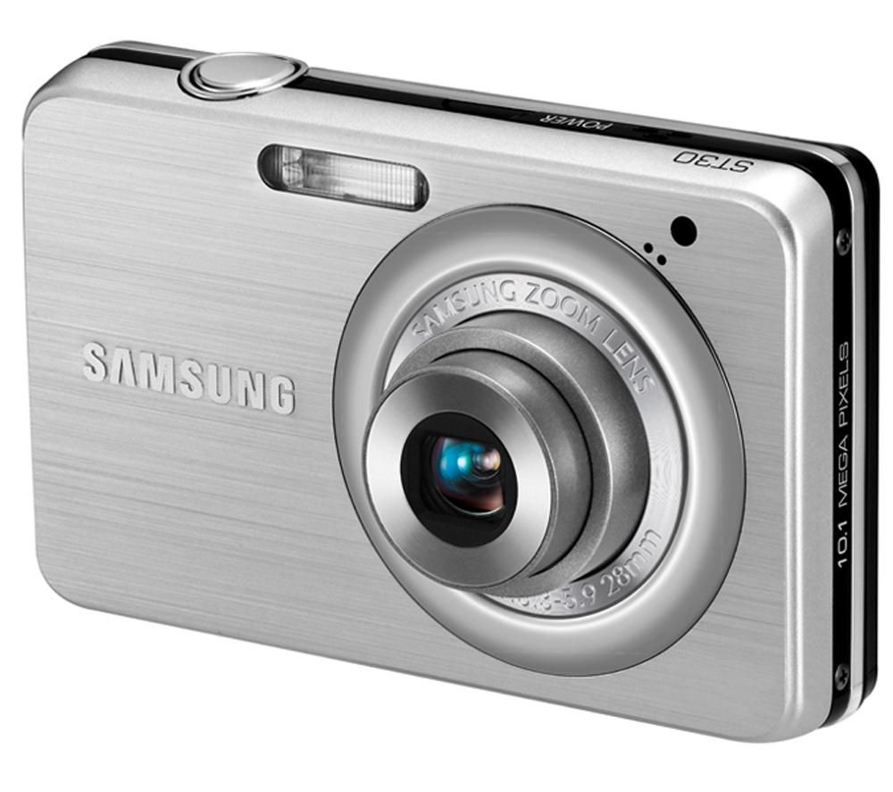 Samsung ST30 stř&iacute;brn&aacute; (silver) - fotoapar&aacute;t