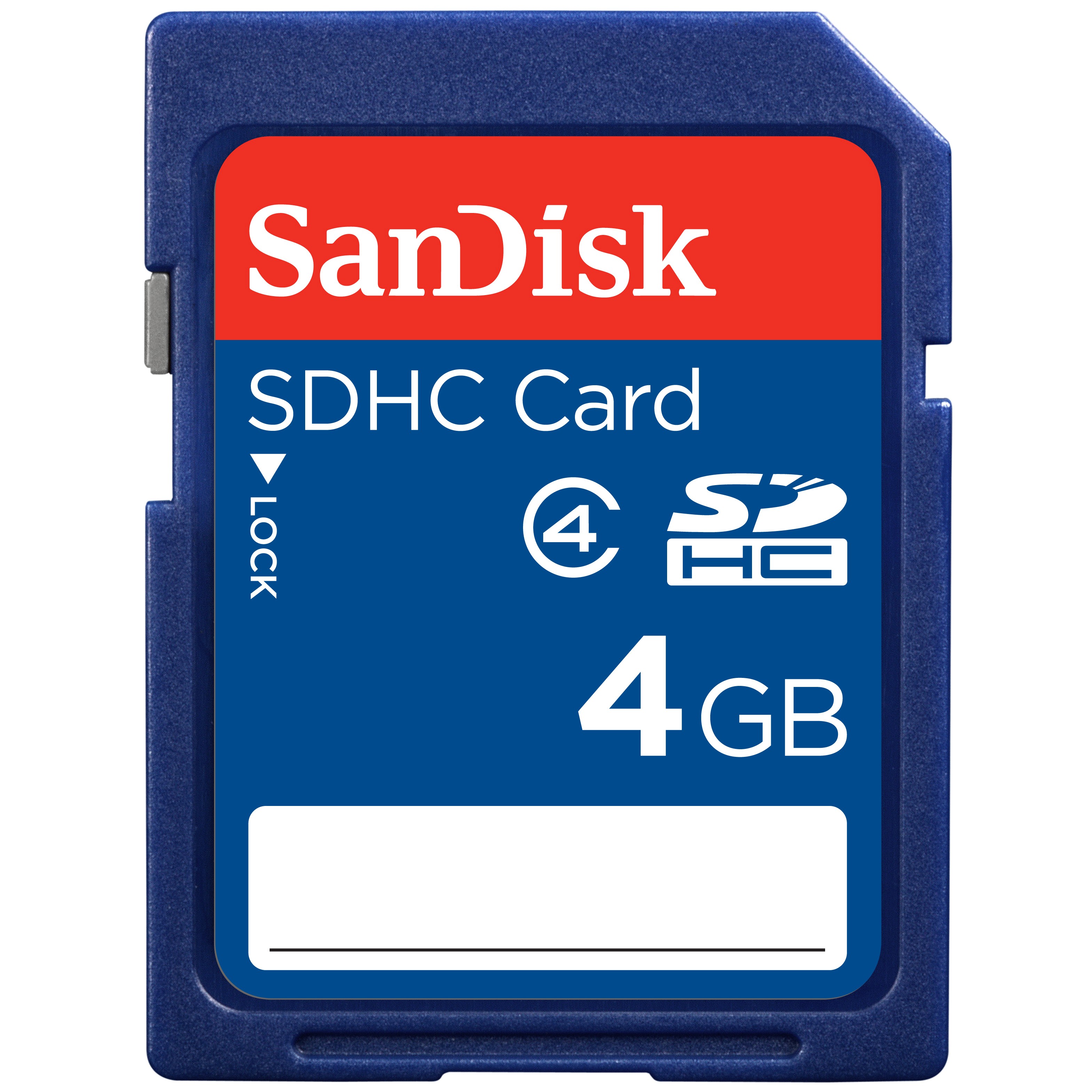 SanDisk 4 GB SDHC minnekort