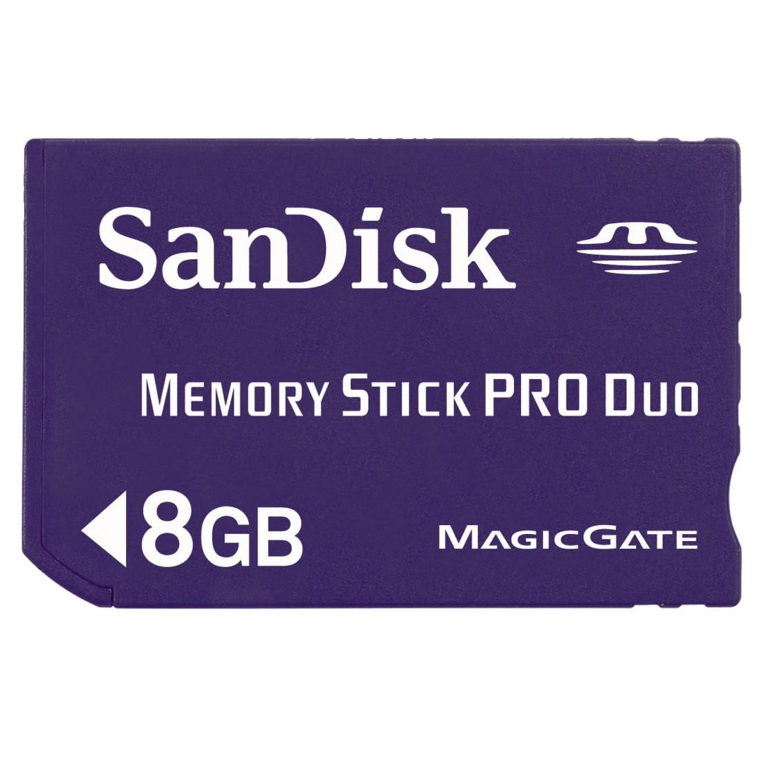 SanDisk MS Pro Duo 8GB Minneskort
