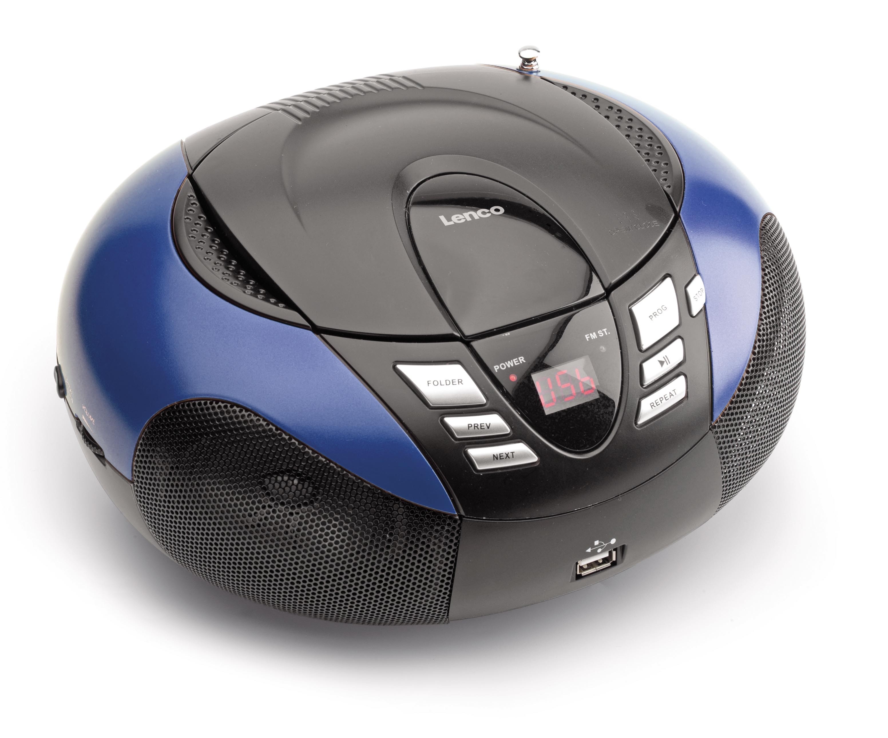 Lenco SCD-37 BL - r&aacute;dio s CD