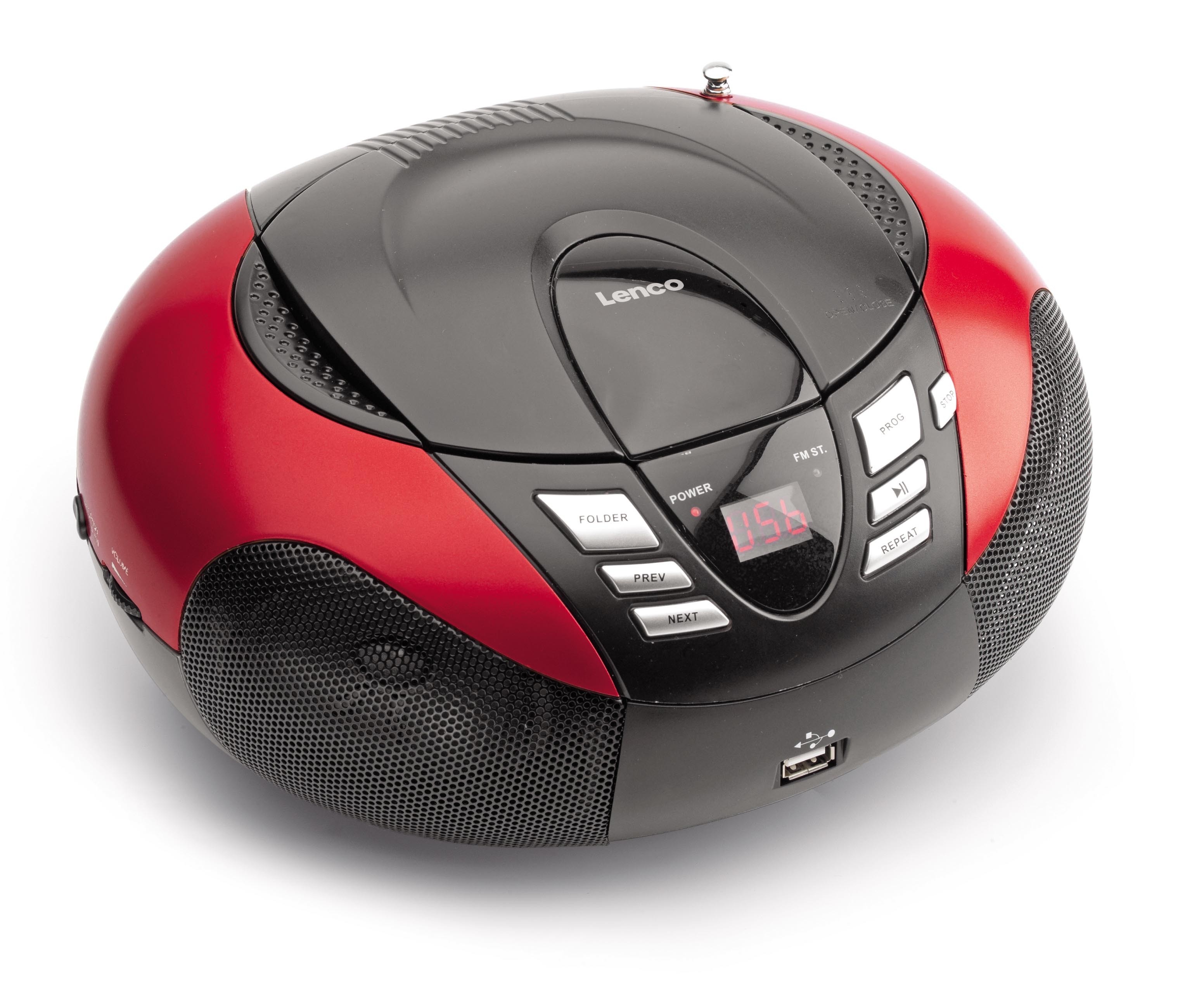 Lenco SCD-37 R - r&aacute;dio s CD