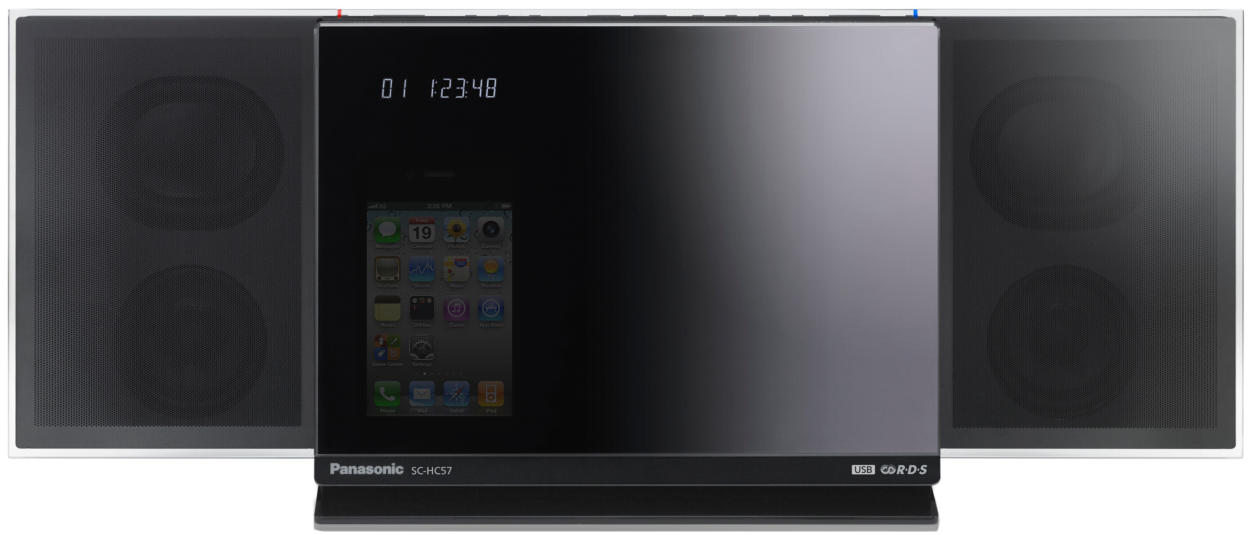 Panasonic SC-HC57EG-K - mikrosystém
