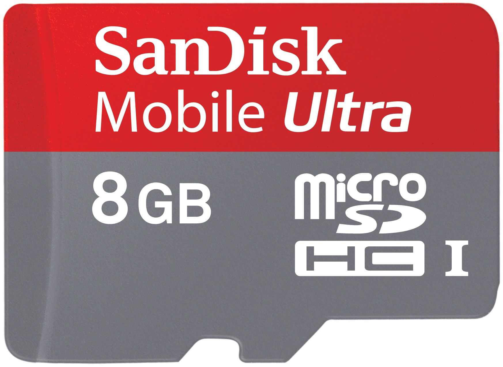 SanDisk Mobile Ultra 8 GB microSDHC minnekort m/adapter