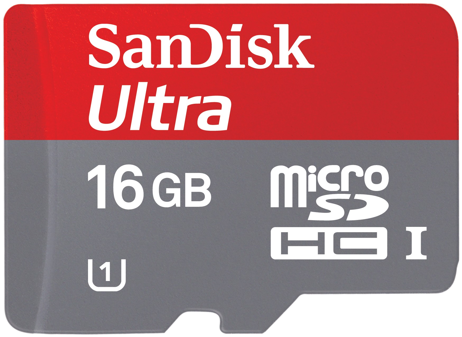 SanDisk Ultra 16 GB microSDHC minnekort