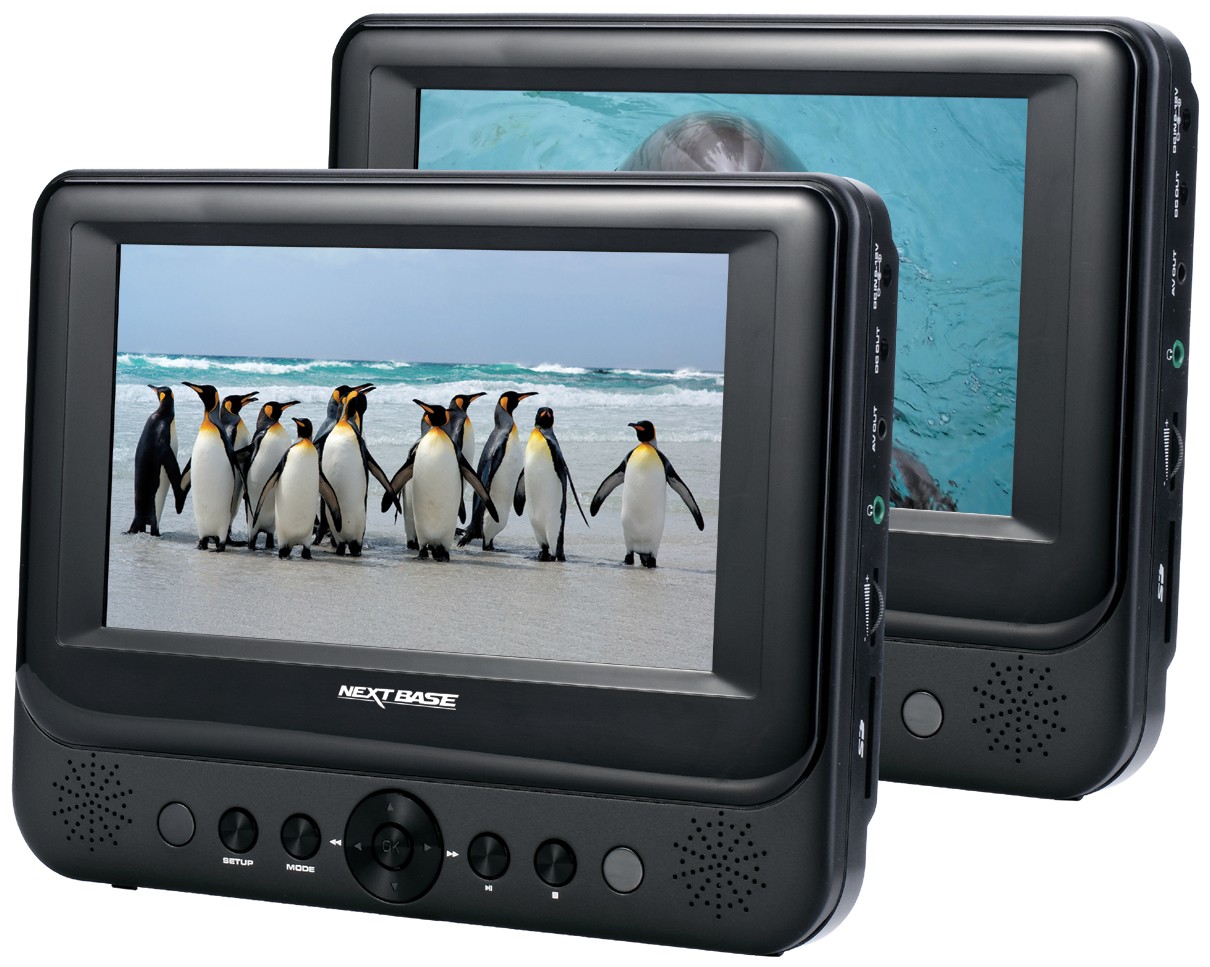 Nextbase Dual 9" B&auml;rbar DVD-spelare