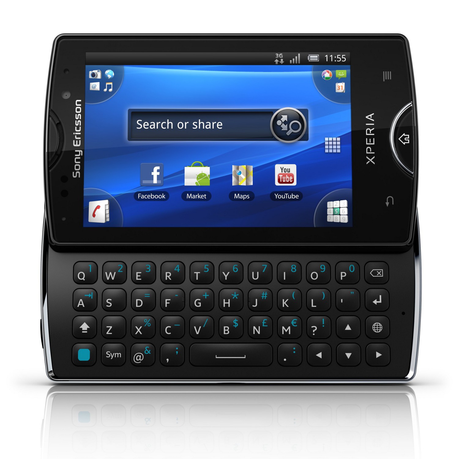 Sony Ericsson Xperia Mini Pro black - mobil