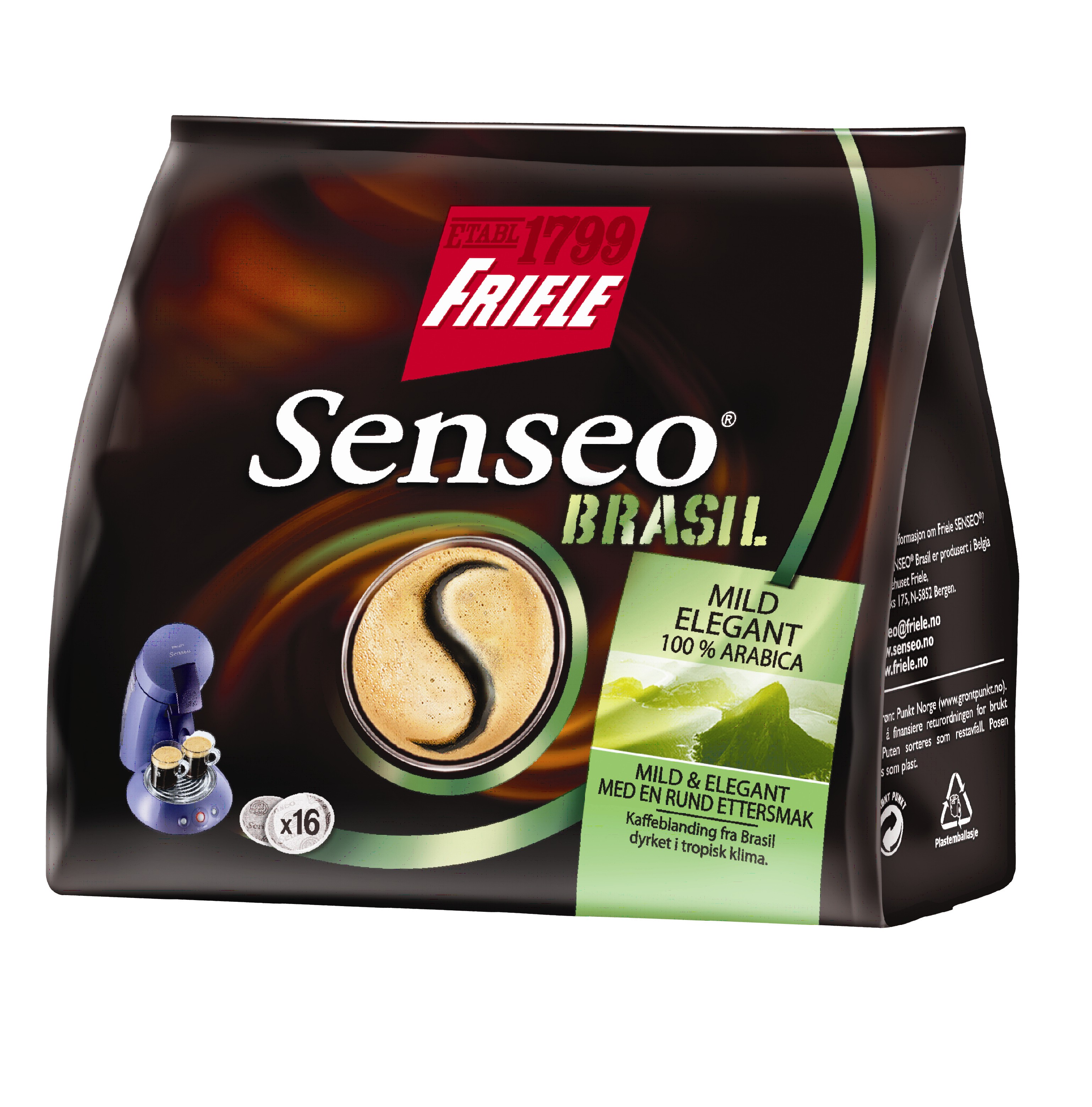 Friele Senseo kapsler - Brasil