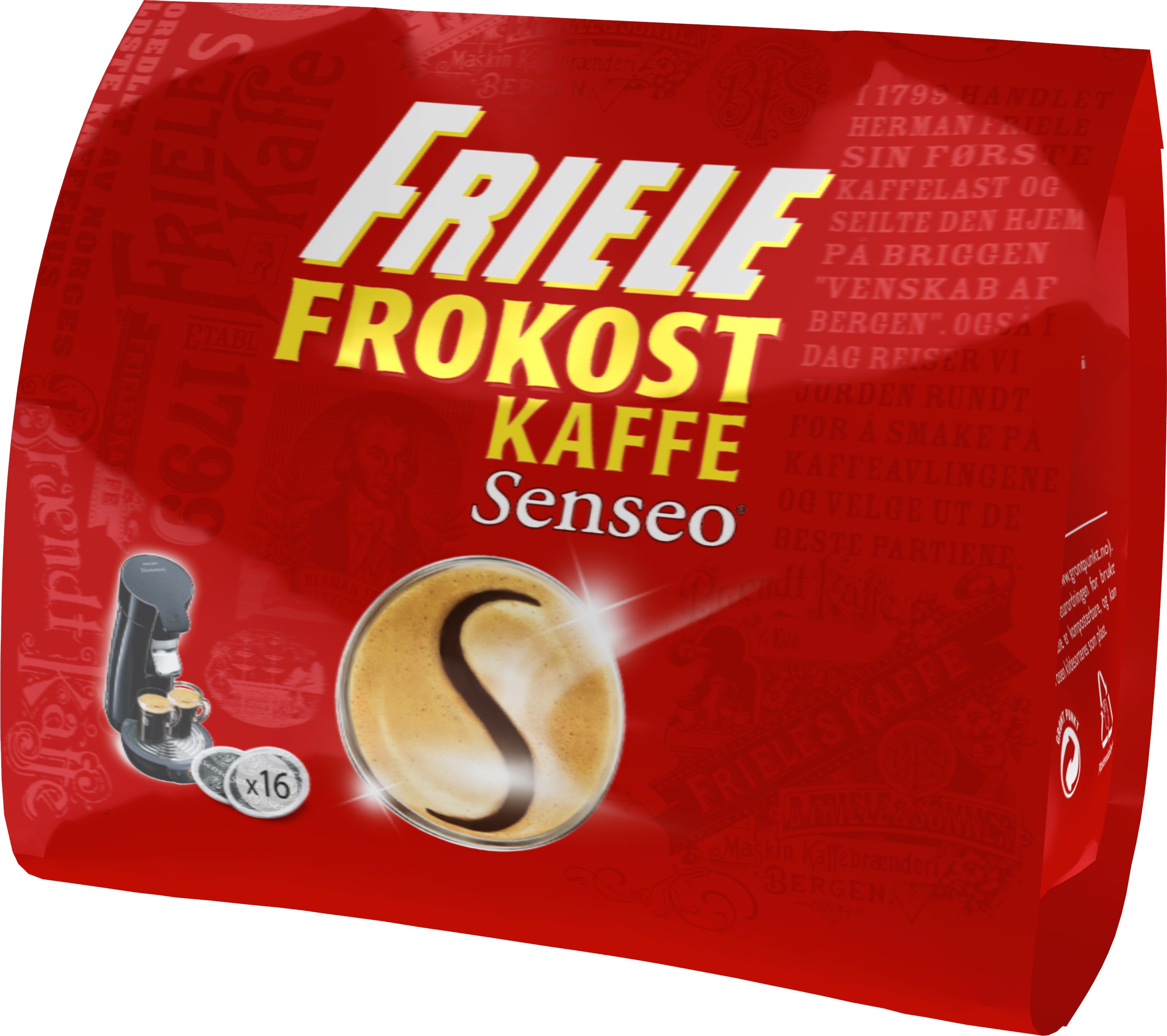 Friele Senseo frokostkaffe