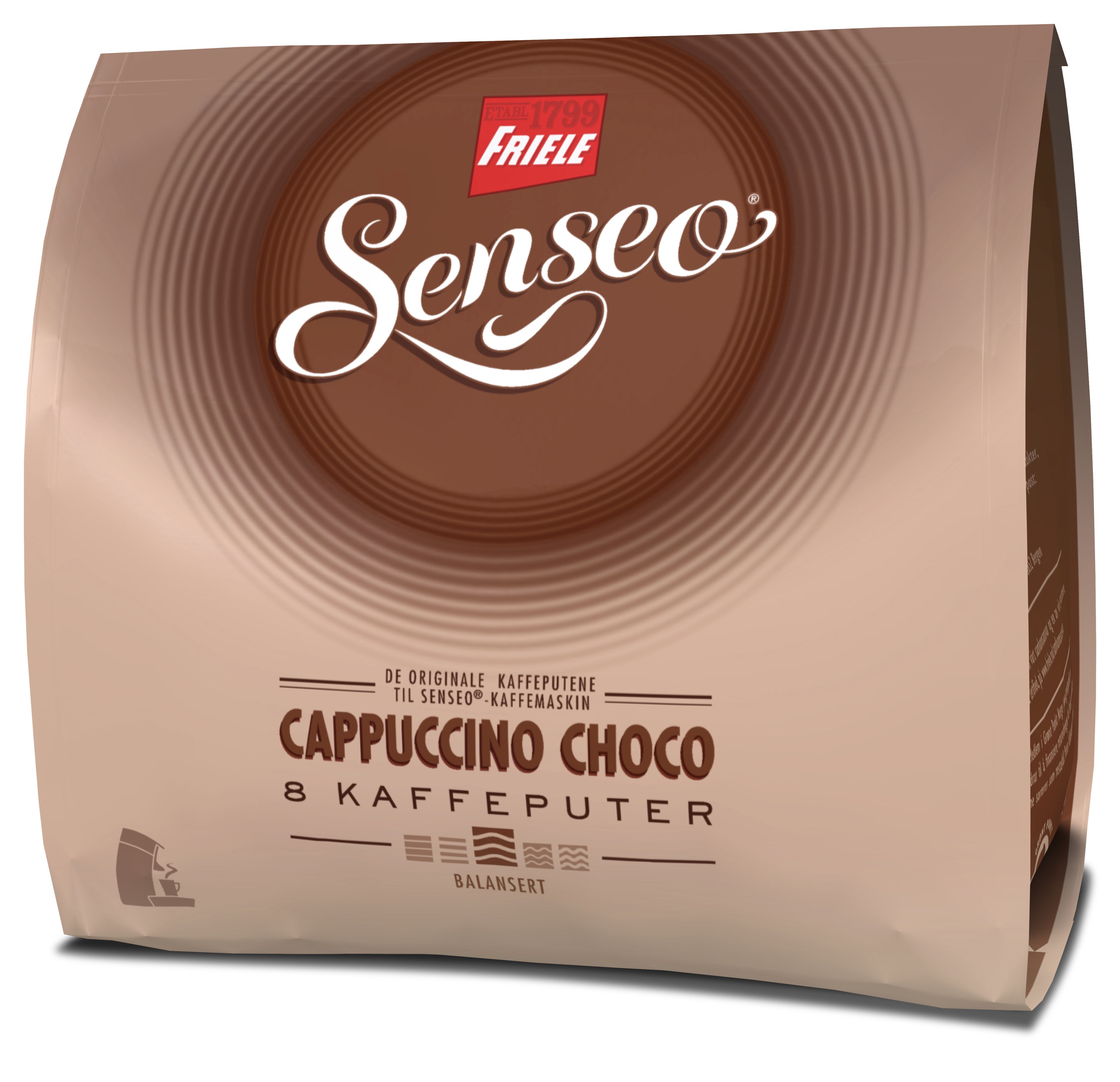 Friele SENSEO kapsler - Cappuccino Choco