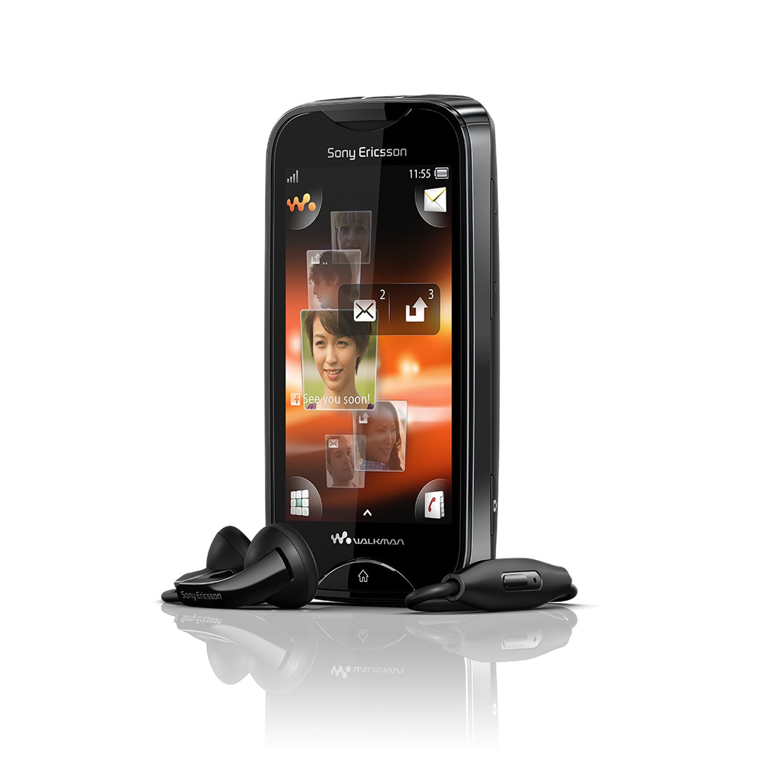 Sony Ericsson Walkman Mix čern&yacute; - mobil