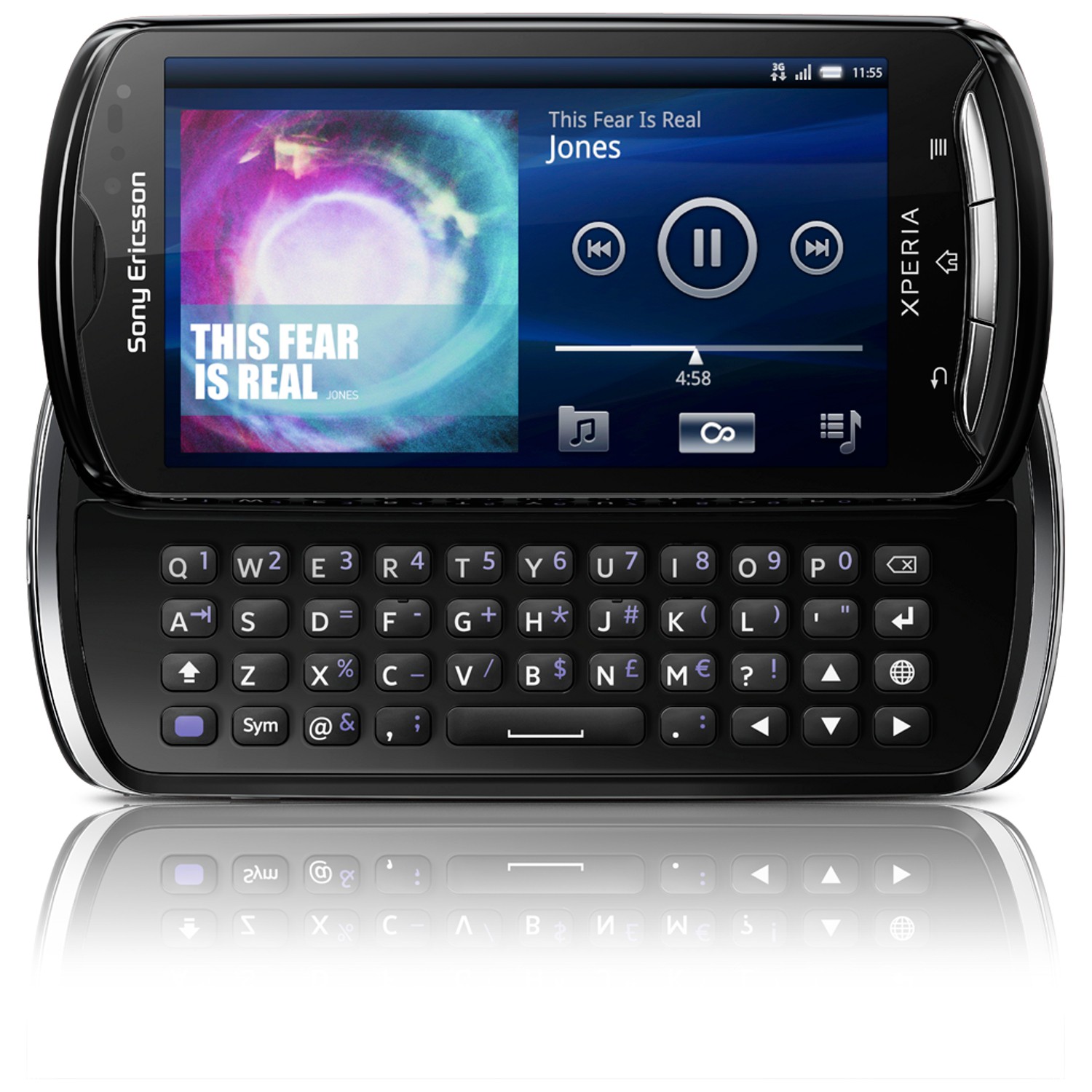 Sony Ericsson Xperia Pro čern&yacute; (black) - mobil
