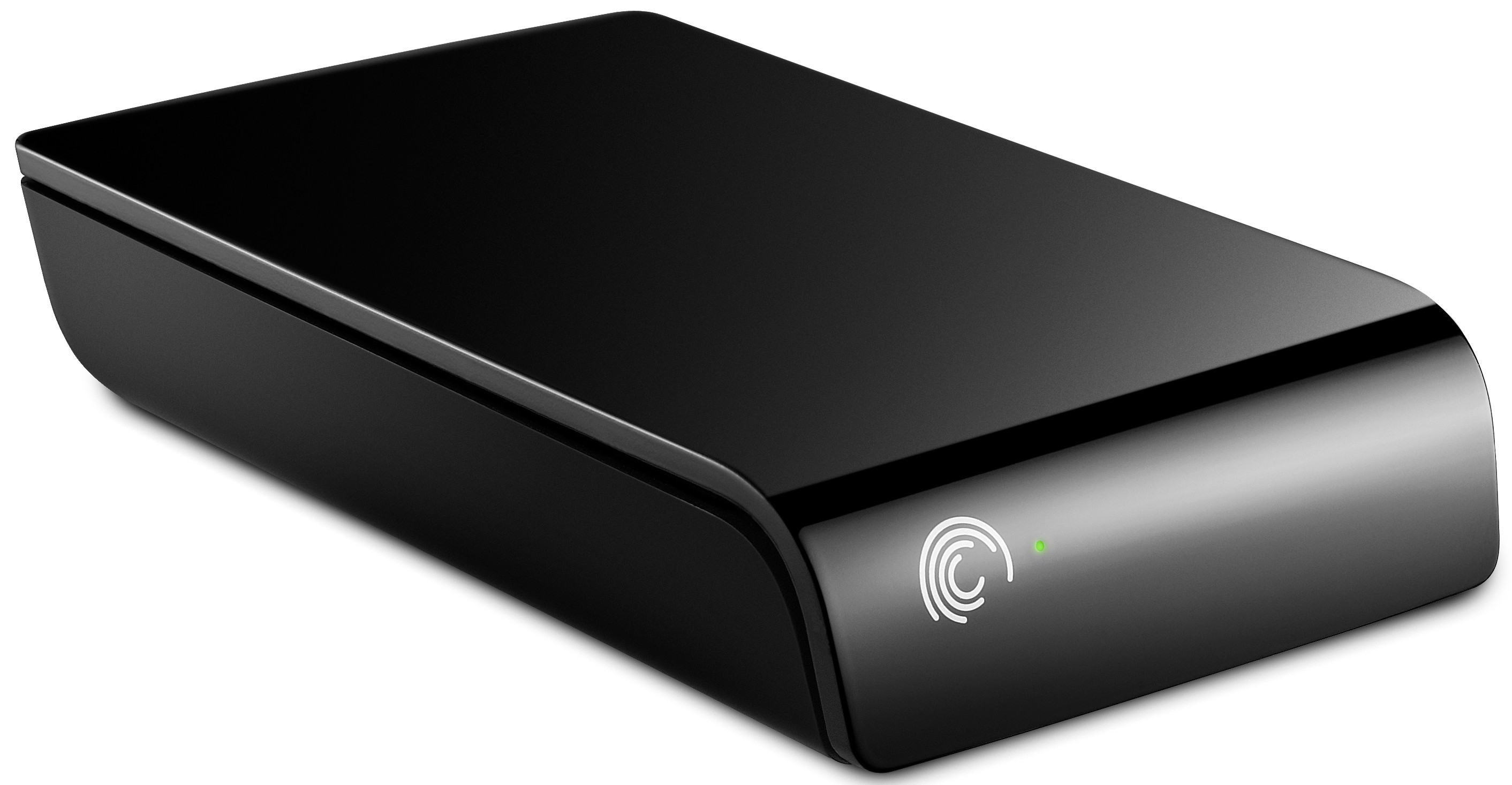 Seagate ekstern harddisk 2000 GB (sort)