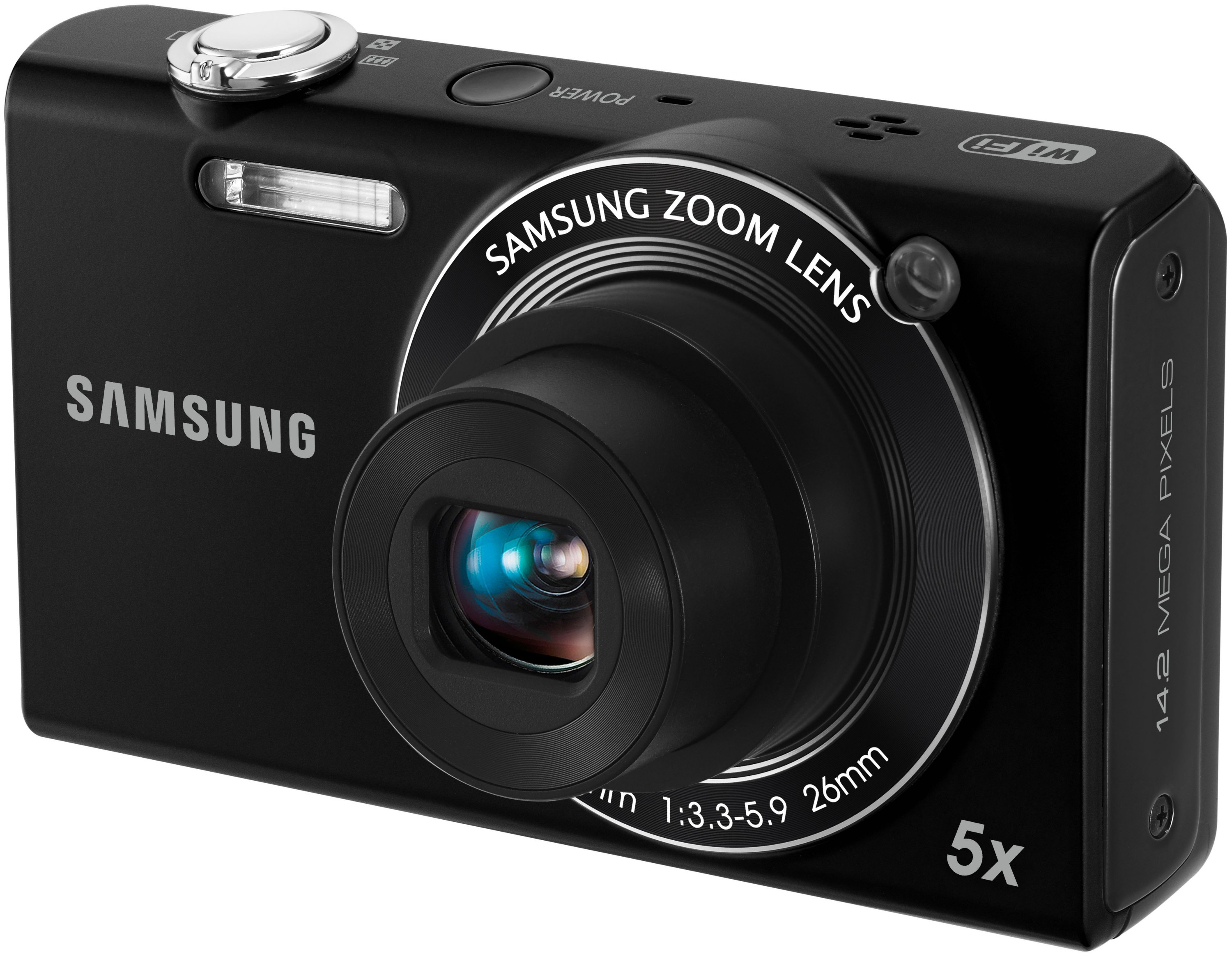 Samsung SH100 kompaktkamera (sort)