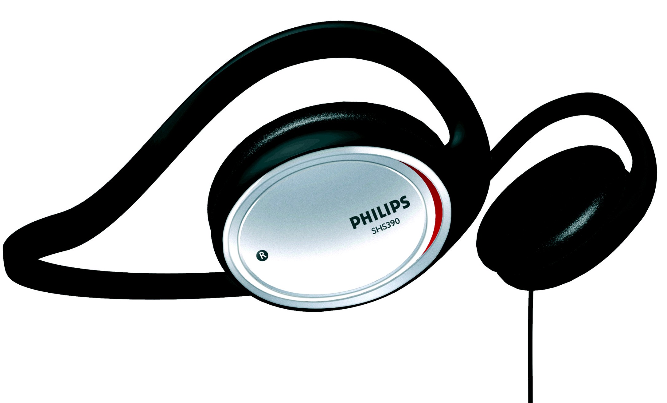 Philips hodetelefoner SHS390 (sort)