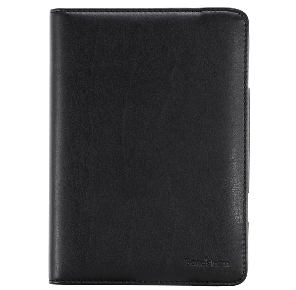 Sandstrøm læder etui til iPad mini (sort)