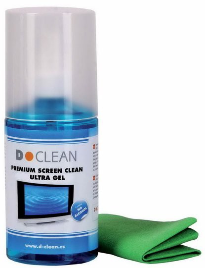 D-Clean čistíci gel a utěrka S-5002