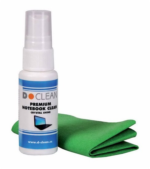 D-Clean čistíci roztok a utěrka S5012