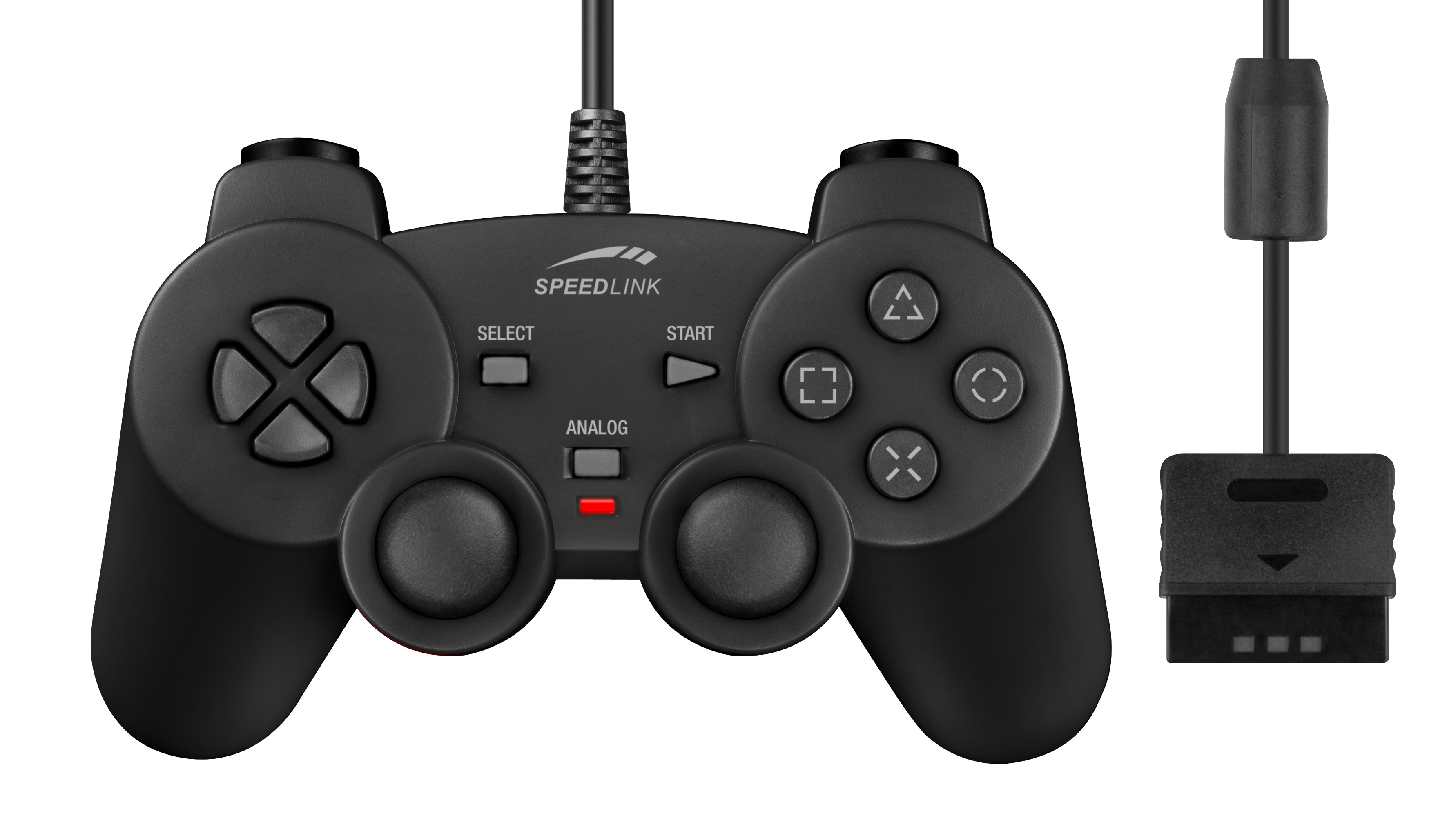 Speed Link Strike² Gaming Pad SL-4207-SBK černý - ovladač pro PS3
