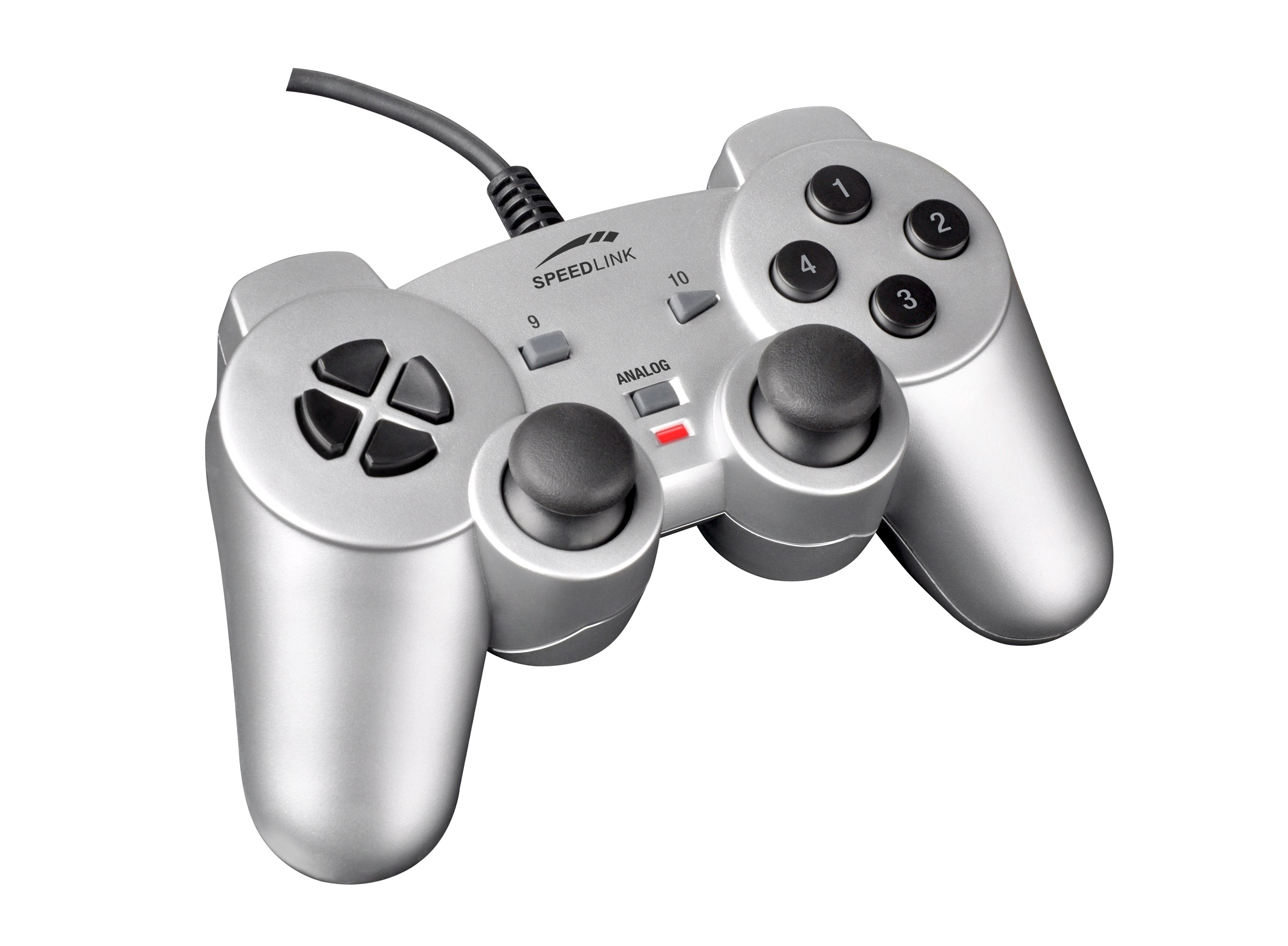 Speed Link Strike Gamepad SL-6535-SSV silver - ovladač pro PC