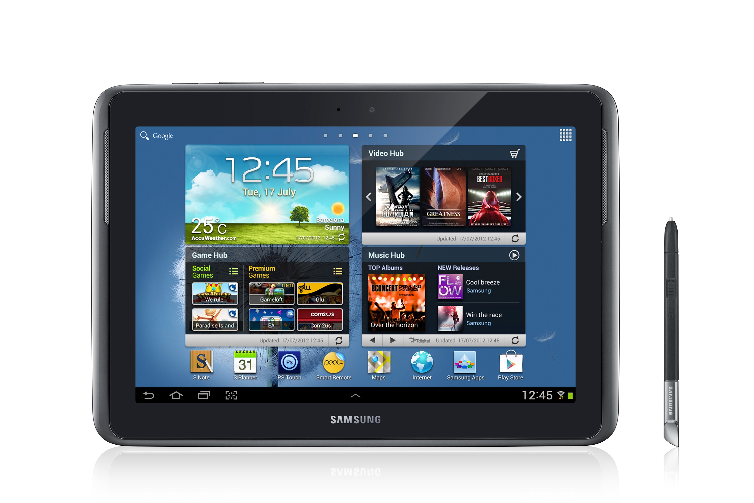 Samsung Galaxy Note N8010 10.1" 16GB WiFi šedý GT-N8010EAAXEZ – tablet