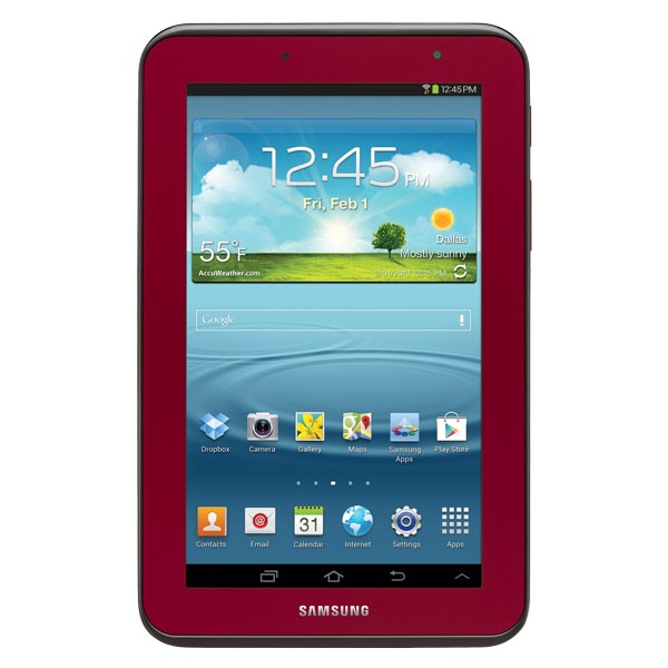 Samsung Galaxy Tab 2 P3110 7" 8GB WiFi Garnet Red – tablet
