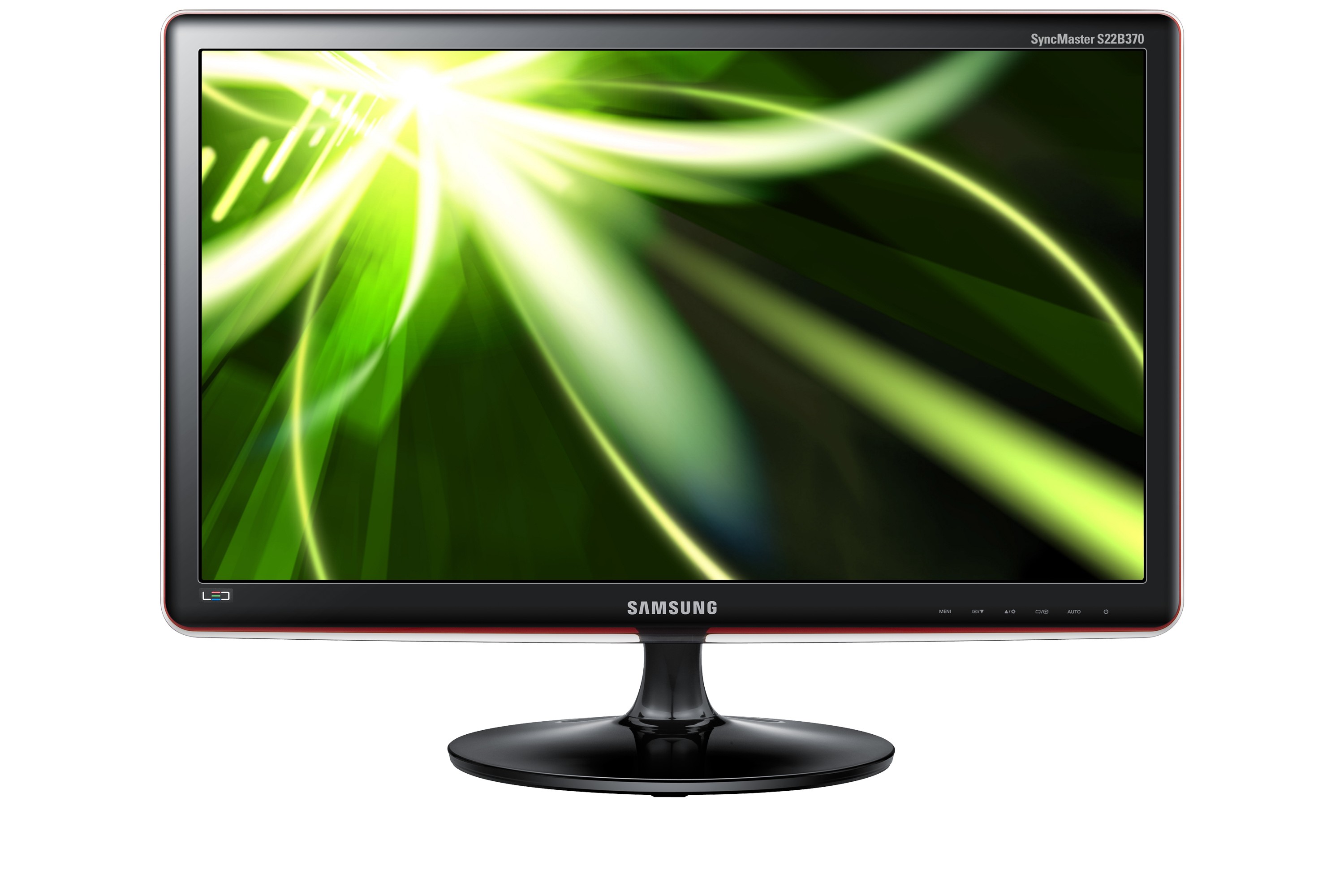 Samsung S24B370H ružovo-čierny – monitor