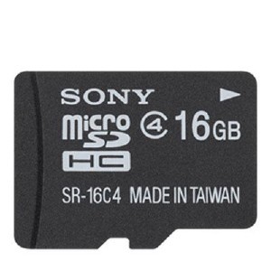 Sony Micro SDHC 16GB Class 4 SR16A4 - paměťová karta