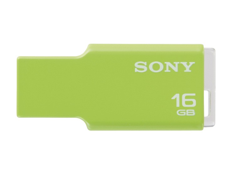 Sony USB Micro Vault Style 16GB USM16GMG zelený - USB flash disk