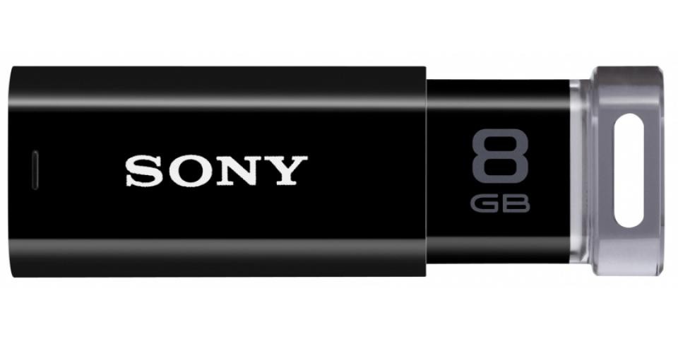 Sony USB Micro Vault Click 8GB USM8GPB černý - USB flash disk