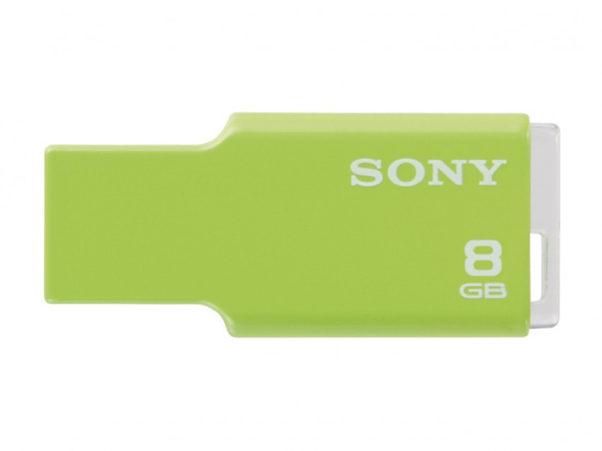 Sony USB Micro Vault Style 8GB USM8GMG zelený - USB flash disk
