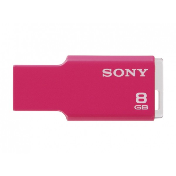 Sony USB Micro Vault Style 8GB USM8GMP růžový - USB flash disk