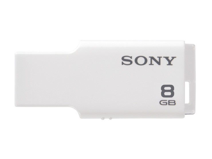 Sony USB Micro Vault Style 8GB USM8GM bílý - USB flash disk