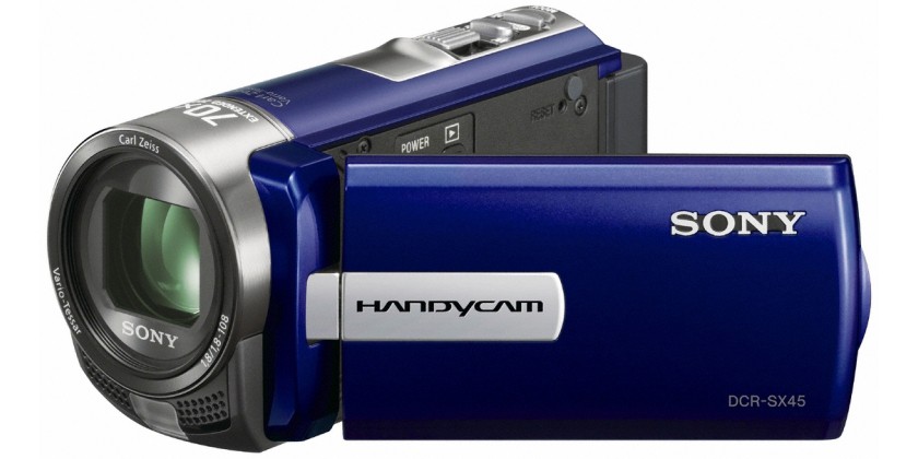 Sony DCR-SX45 modr&aacute; (blue) - kamera
