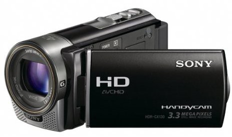 Sony HDR-CX130 čern&aacute; (black) - kamera