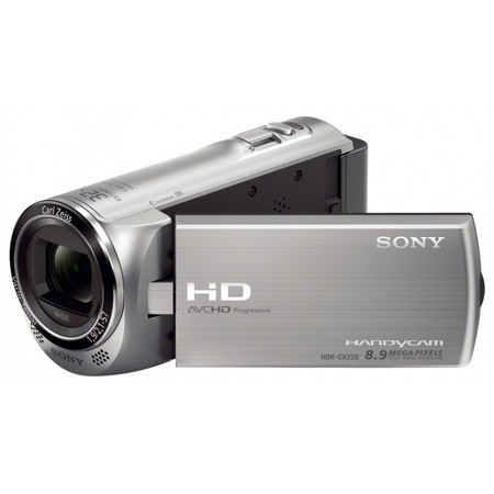 Sony HDR-CX220 (stříbrná) - kamera