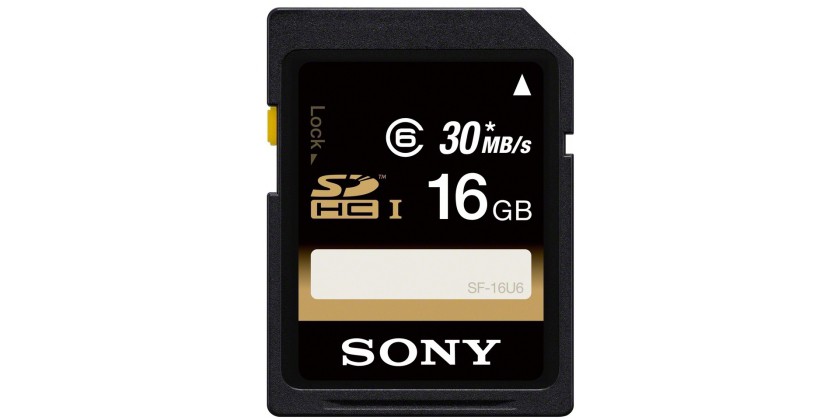 Sony SDHC Card 16GB class 6 SF16U - paměťová karta