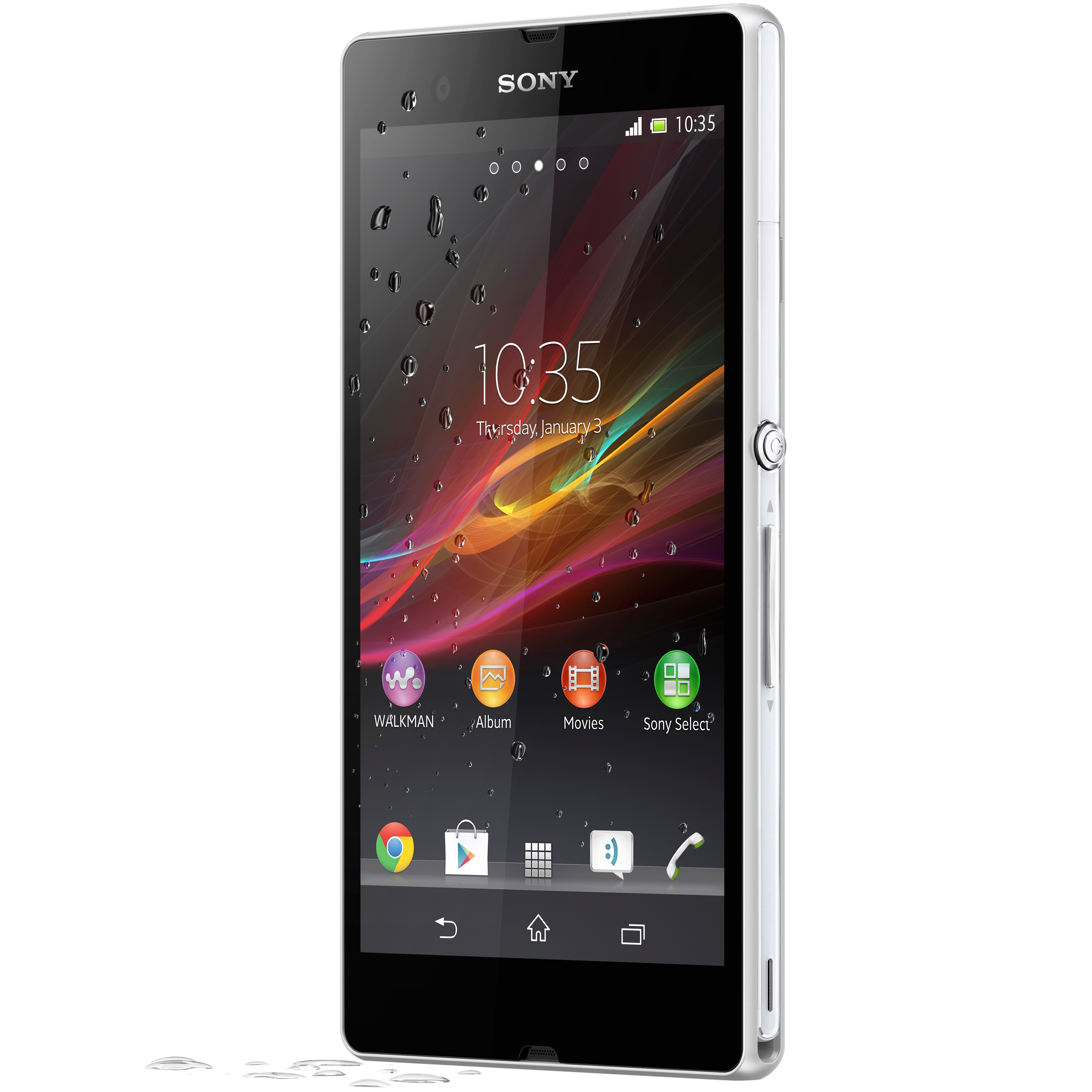 Sony Xperia Z (biely) - mobil