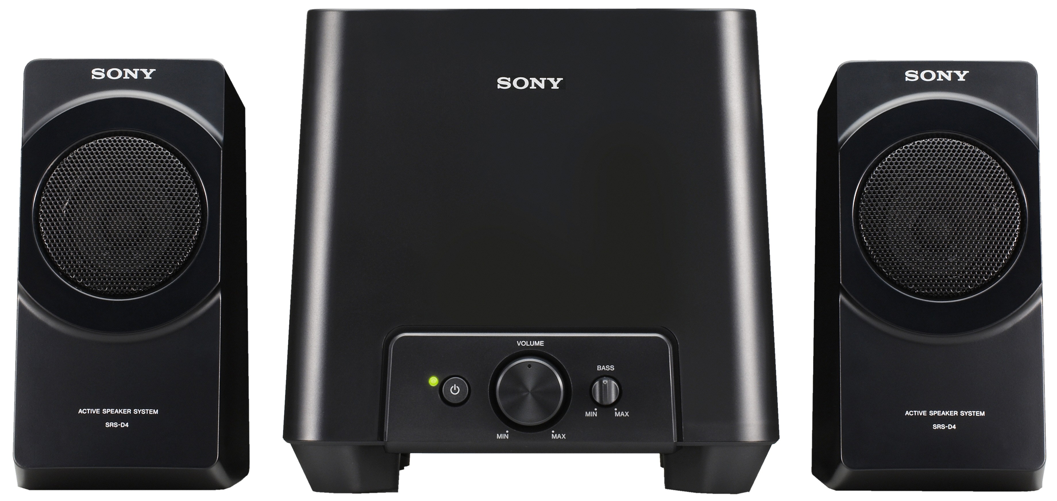 Sony SRS-D4 Datorh&ouml;gtalare (svart)