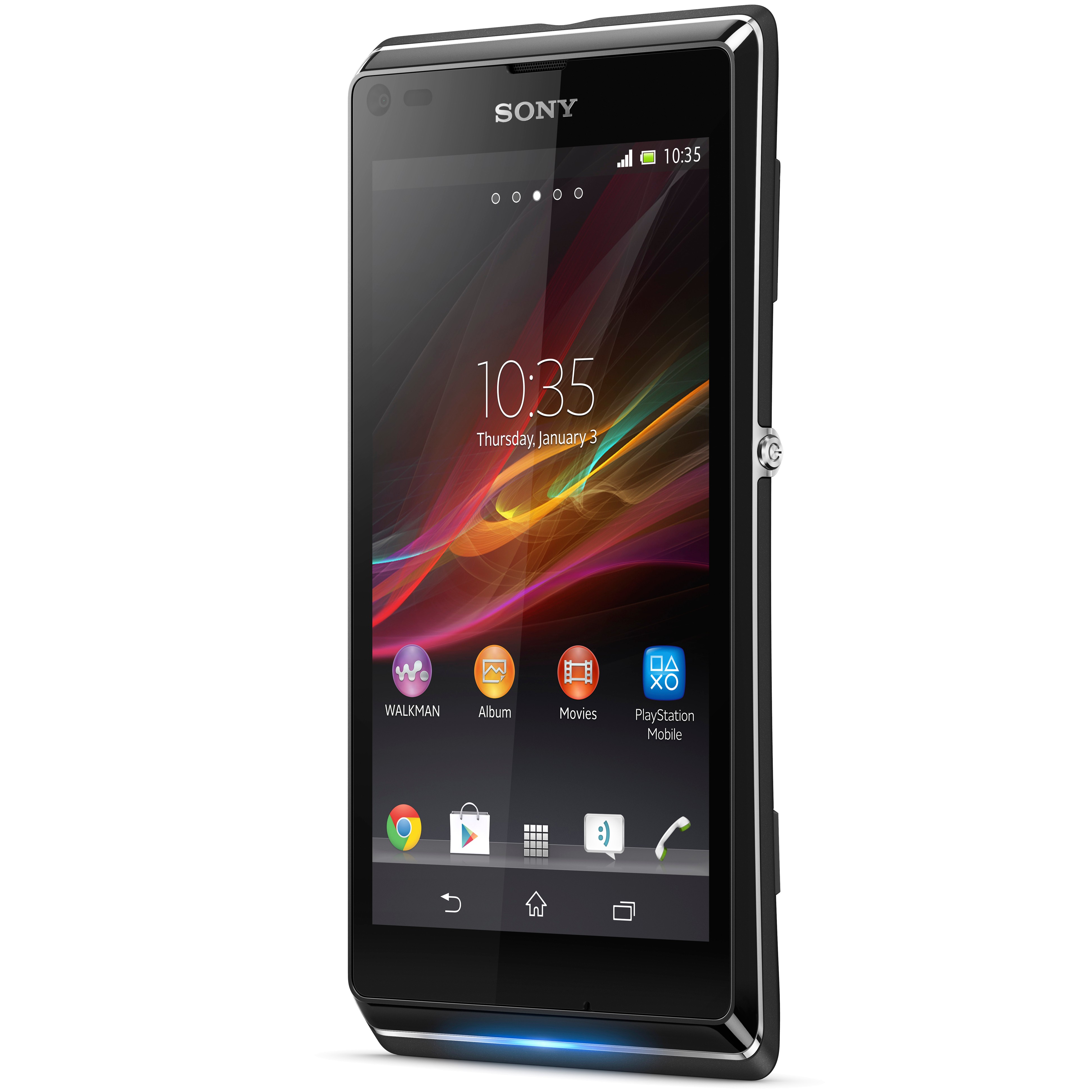 Sony Xperia L Smartphone (svart)