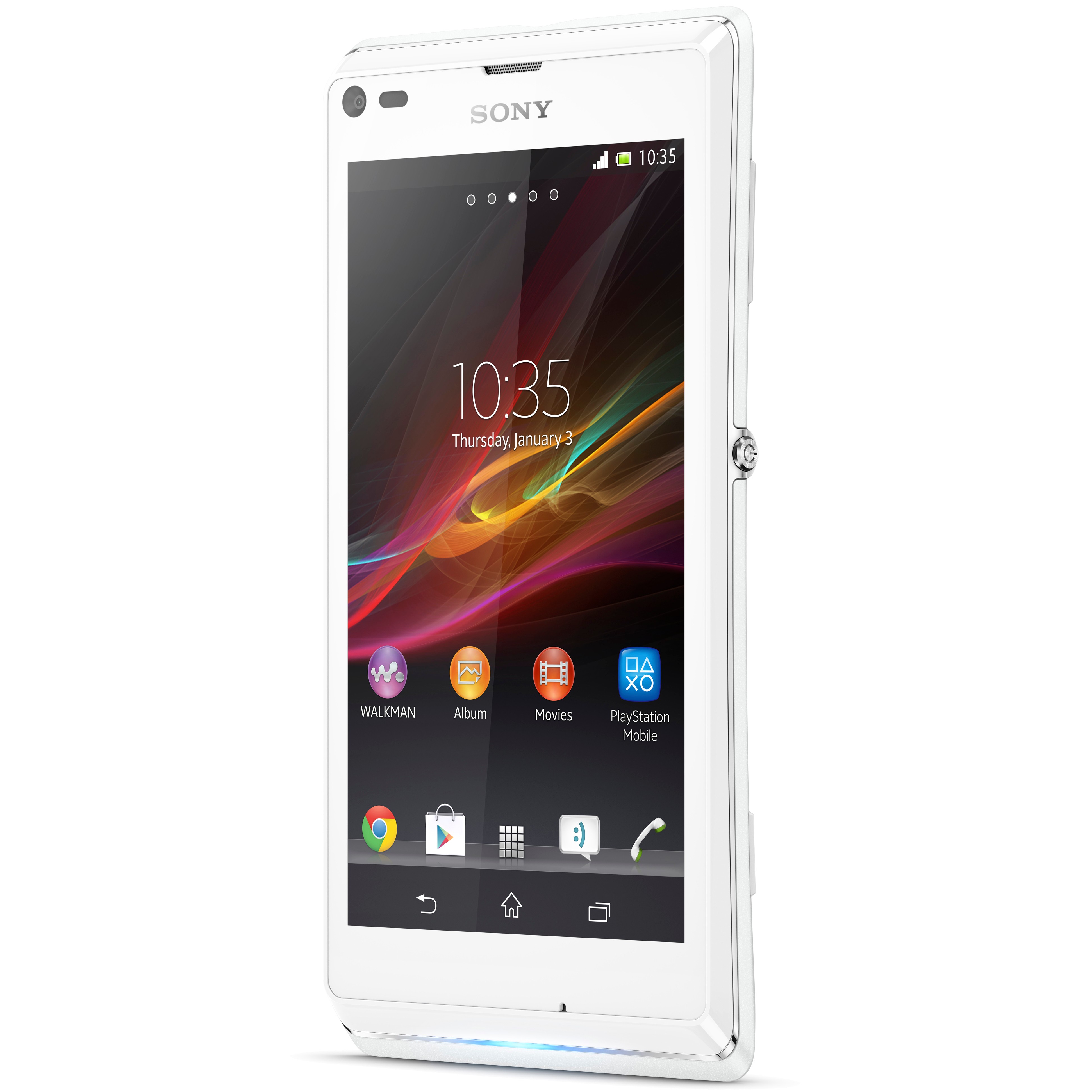 Sony Xperia L älypuhelin (valkoinen)