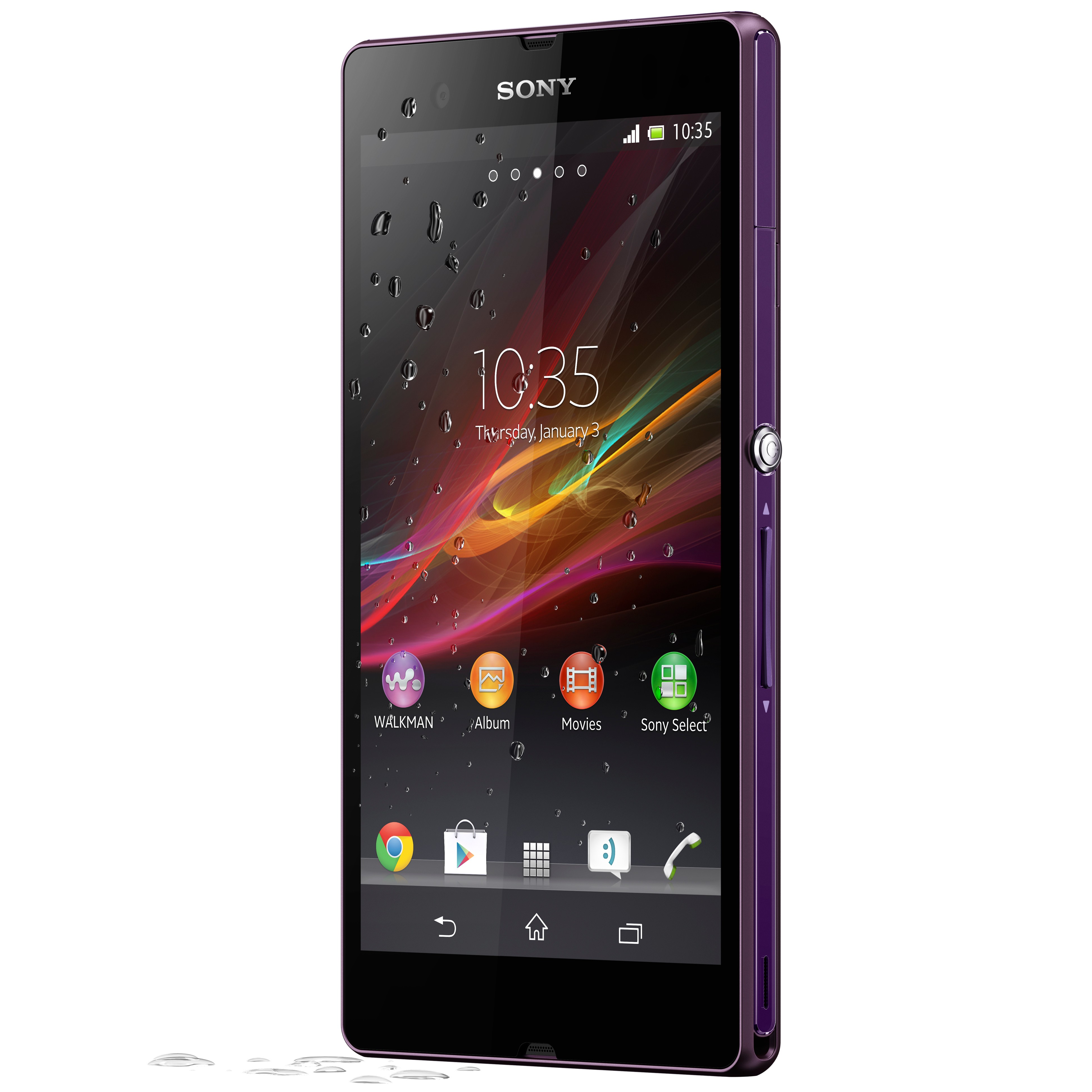 Sony Xperia Z älypuhelin (violetti)