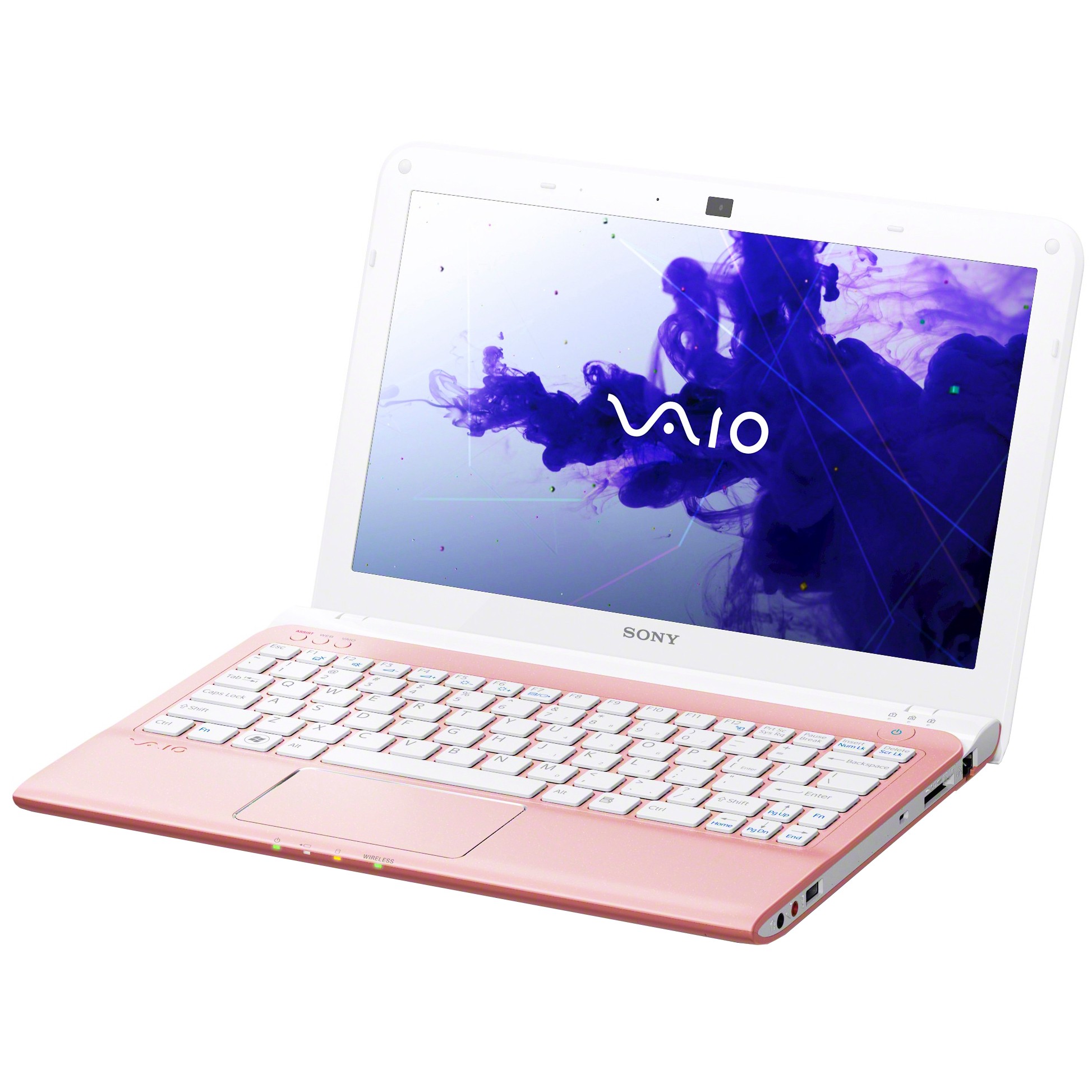 Sony Vaio 11.6" kannettava (pinkki)