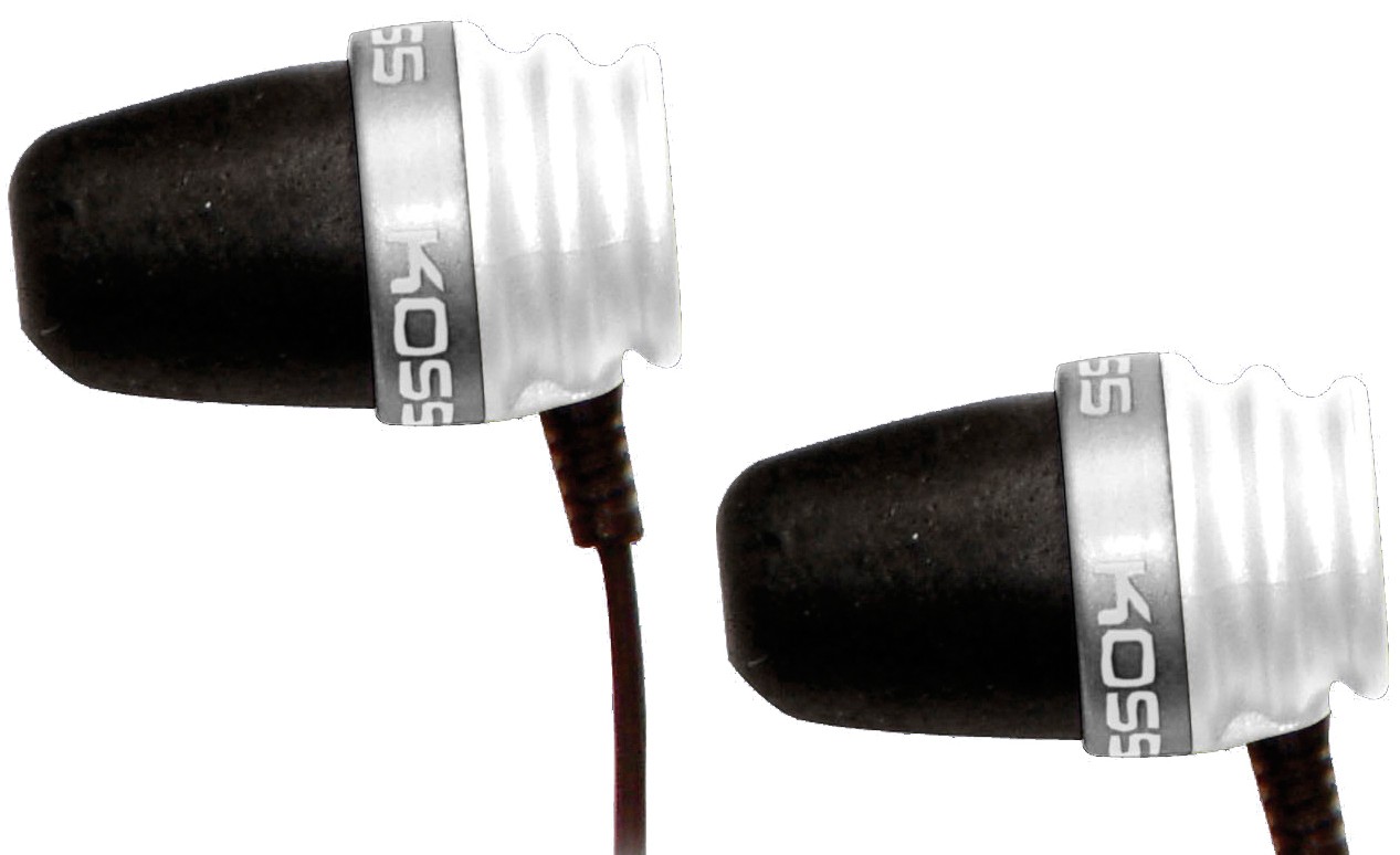 Koss Hörlurar (In-ear) Spark Plug  - vita