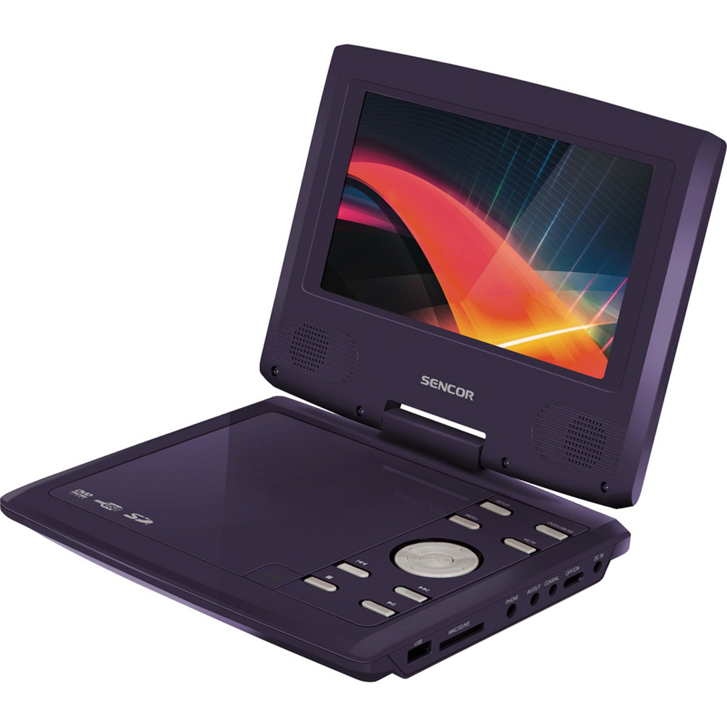 Sencor SPV-2720 - přenosný DVD přehrávač